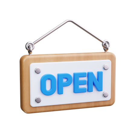 Open  3D Icon