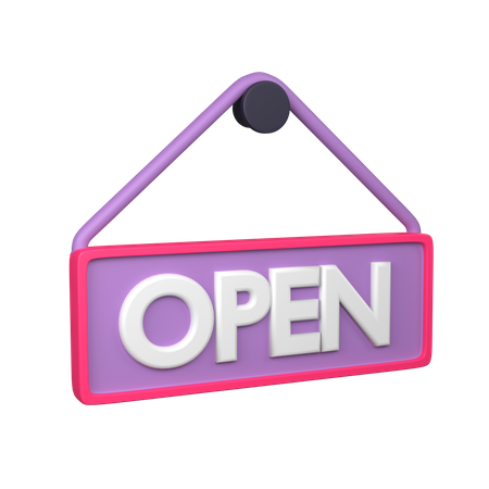 Open  3D Icon