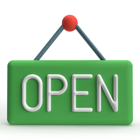 Open  3D Icon