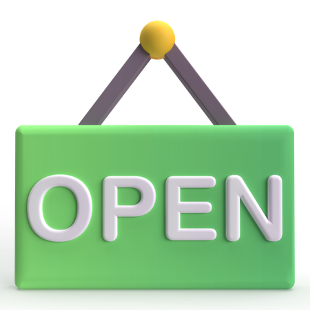 Open  3D Icon