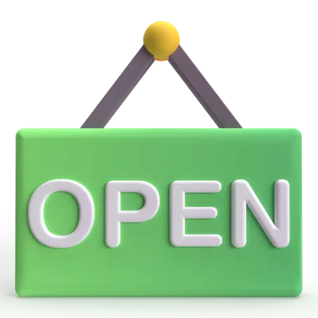 Open  3D Icon