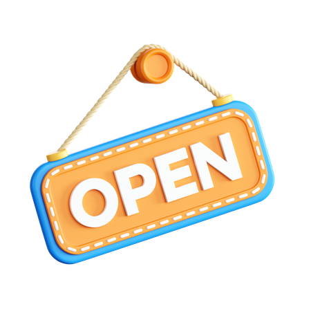 Open  3D Icon