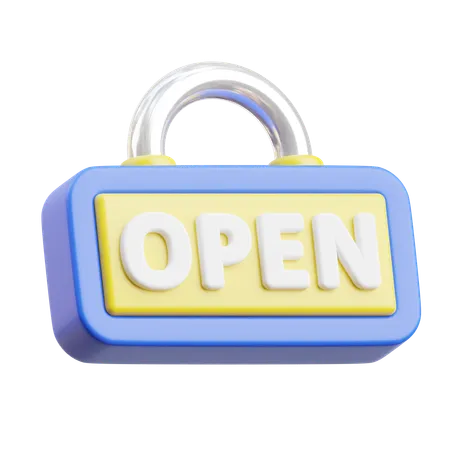 Open  3D Icon