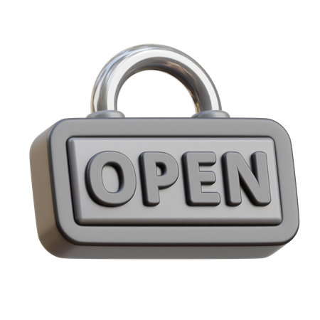 Open  3D Icon