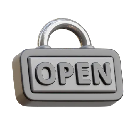 Open  3D Icon