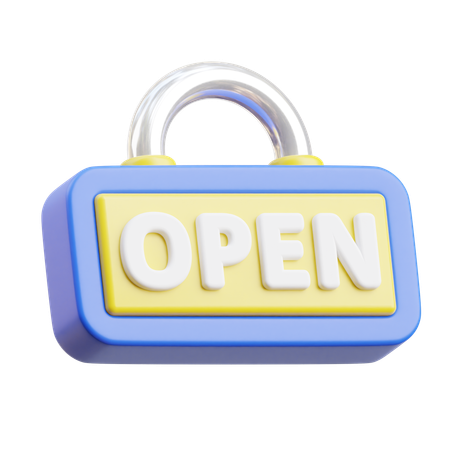 Open  3D Icon