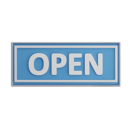 Open  3D Icon