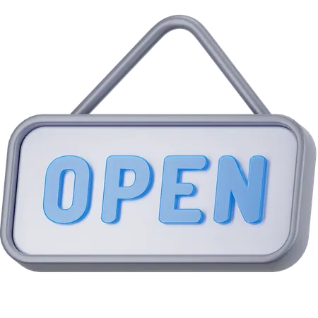 Open  3D Icon