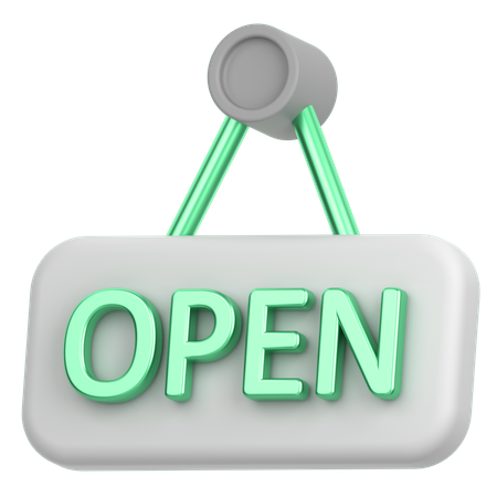 Open Board  3D Icon