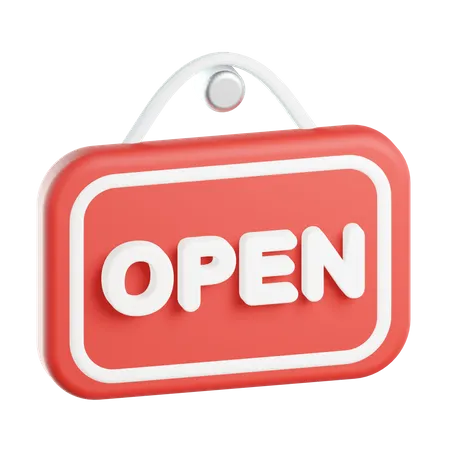 Open Board  3D Icon