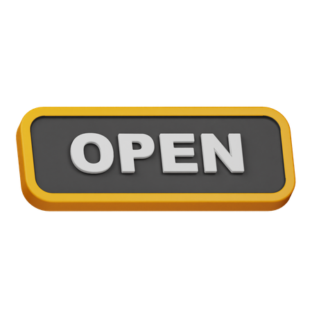 Open Board  3D Icon