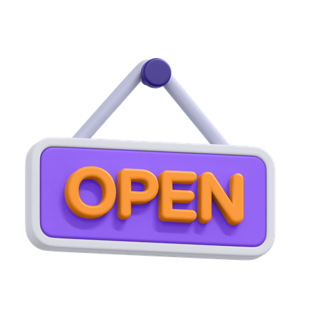 Open Board  3D Icon