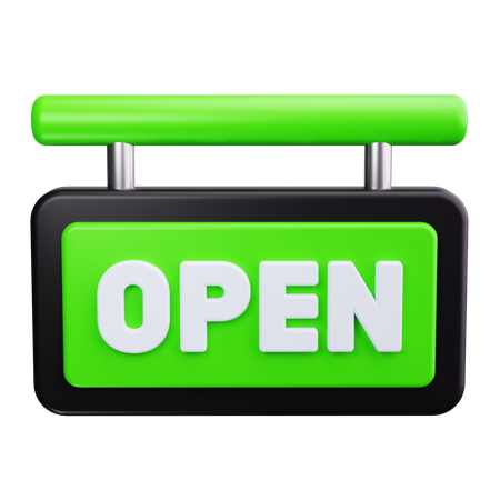 Open Board  3D Icon