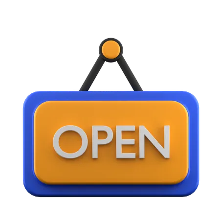 Open Board  3D Icon