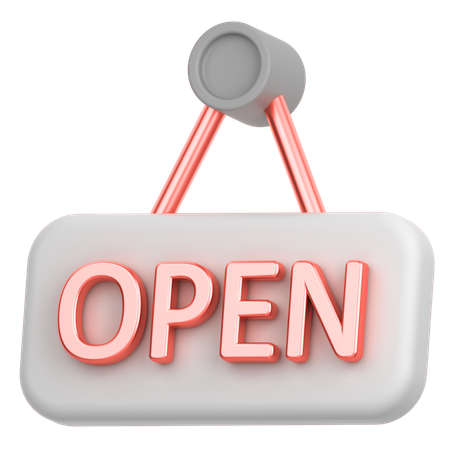 Open Board  3D Icon