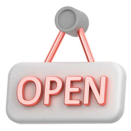 Open Board  3D Icon