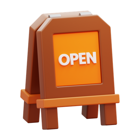 Open Board  3D Icon