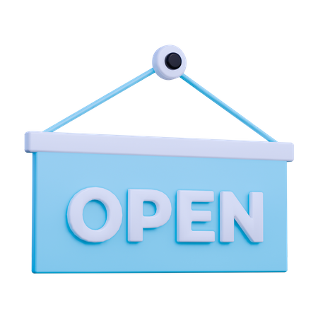 Open Board  3D Icon