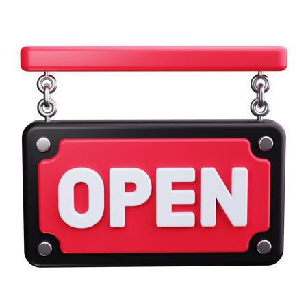 Open Board  3D Icon