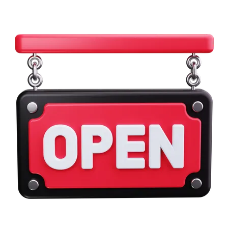 Open Board  3D Icon