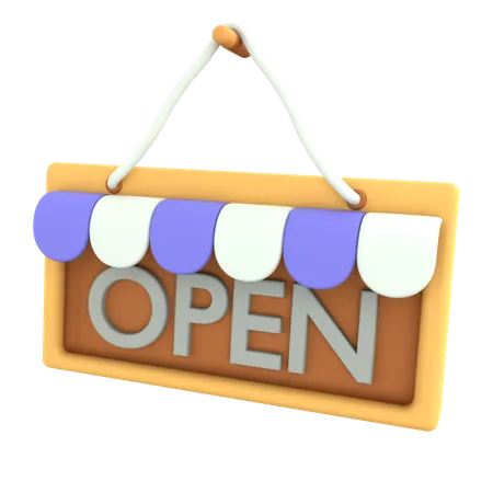 Open Board  3D Icon