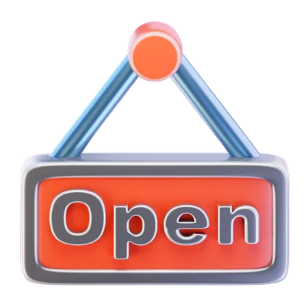 Open Board  3D Icon