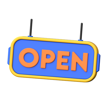 Open Board  3D Icon