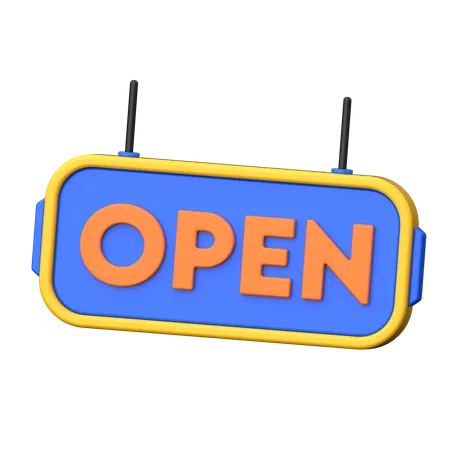 Open Board  3D Icon