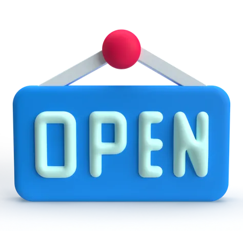 Open Board  3D Icon