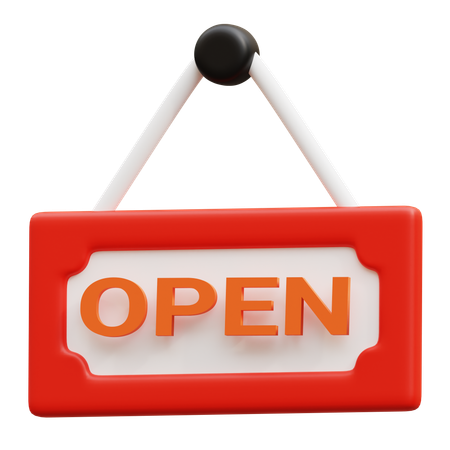 Open Board  3D Icon