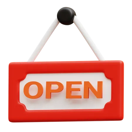 Open Board  3D Icon