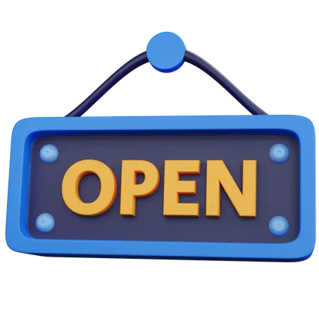 Open Board  3D Icon