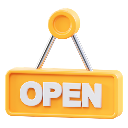 Open Board  3D Icon