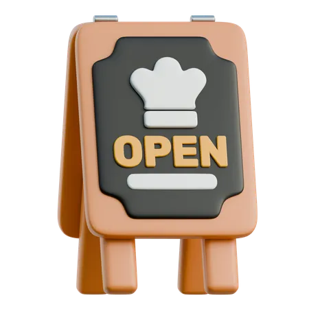 Open Board  3D Icon