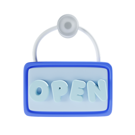 Open Board  3D Icon