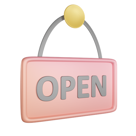 Open Board  3D Icon