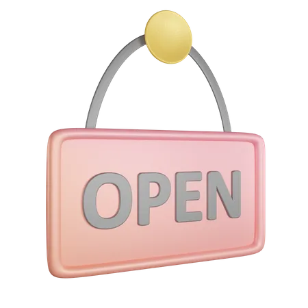 Open Board  3D Icon