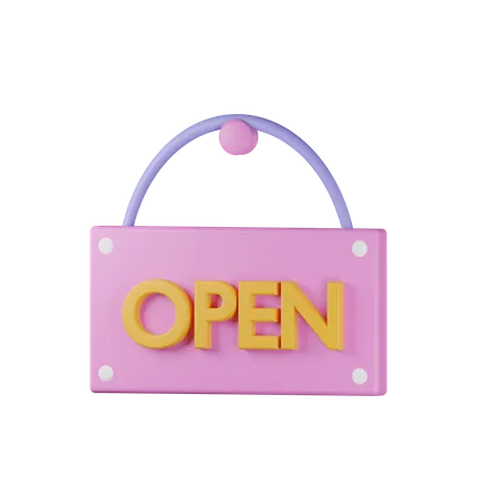 Open Board  3D Icon