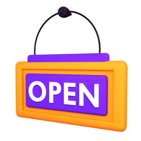 Open Board  3D Icon