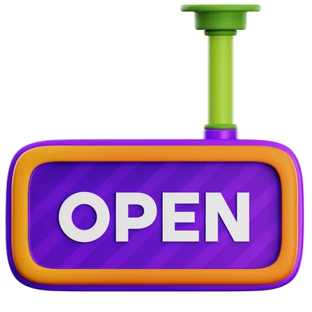 Open Board  3D Icon