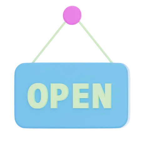 Open Board  3D Icon