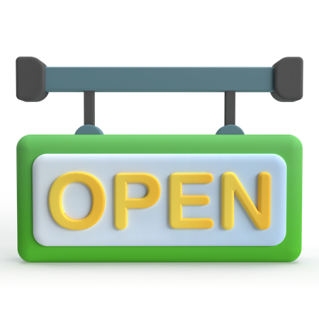 Open Board  3D Icon