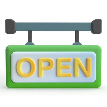 Open Board  3D Icon