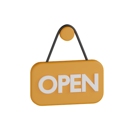 Open Board  3D Icon