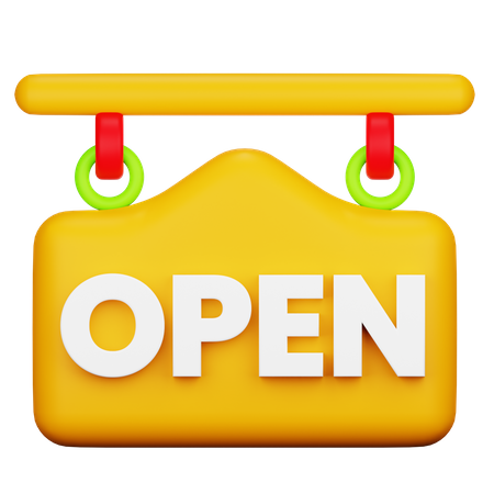 Open Board  3D Icon