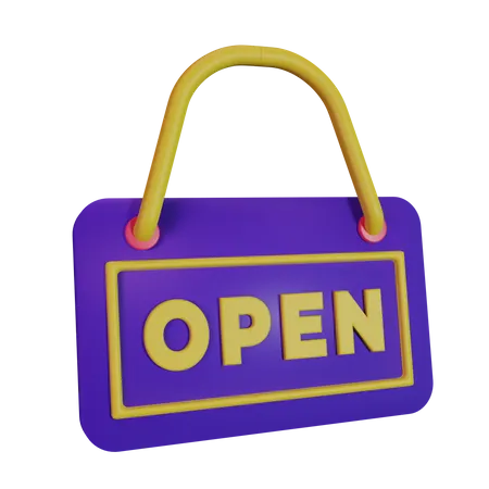 Open Board  3D Icon