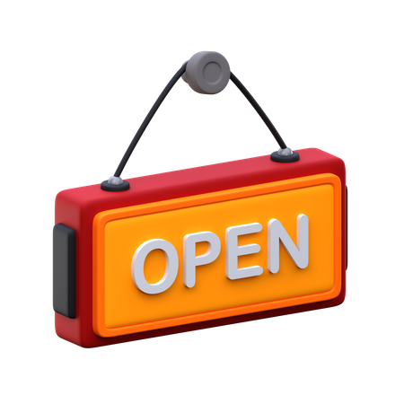 Open Board  3D Icon