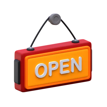 Open Board  3D Icon