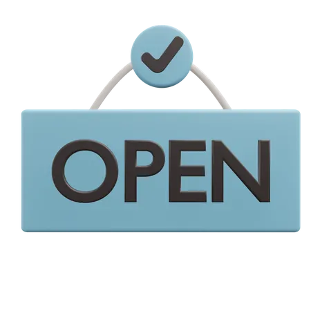 Open Board  3D Icon