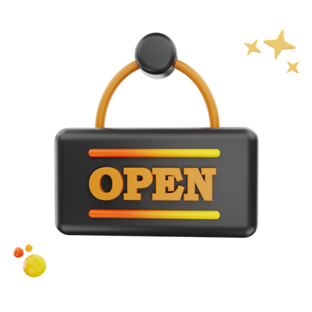Open Board  3D Icon